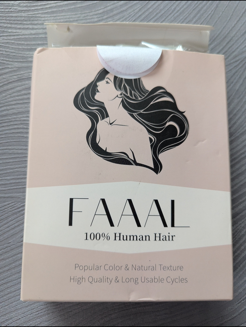FAaal 100% Human Hair - 16 Inch Extensions